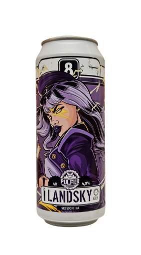 Picture of *PIVO PULFER 0.50L LANDSKY SESSION IPA -24/1-  4.9%ALC LIMENKA