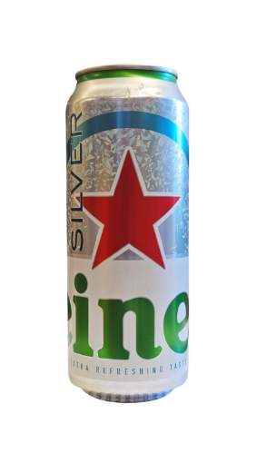 Picture of N-*PIVO HEINEKEN 0.50L SILVER -24/1-  4%ALC LIMENKA