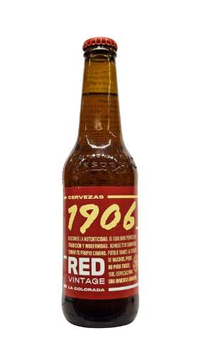 Picture of *PIVO ESTRELLA 1906 0.33L RED VINTAGE -24/1-  8%ALC PILSNER IMPERIAL