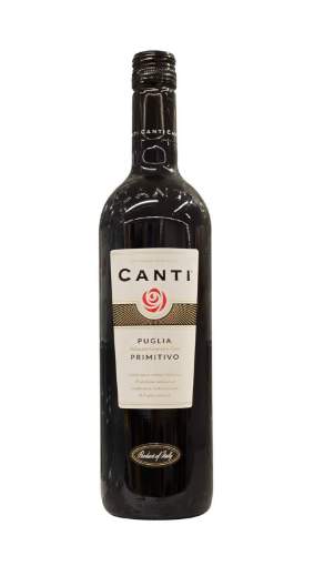 Picture of *PRIMITIVO PUGLIA CANTI 0.75L ZOZP SUHO -6/1-