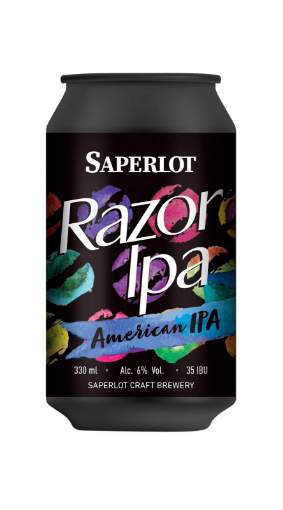 Picture of *PIVO SAPERLOT RAZOR 0.33L -24/1-  6%ALC IPA