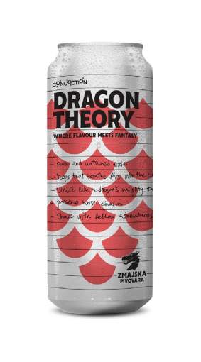 Picture of *PIVO ZMAJSKA 0.50L DRAGON THEORY -24/1-   6.6%ALC LIMENKA