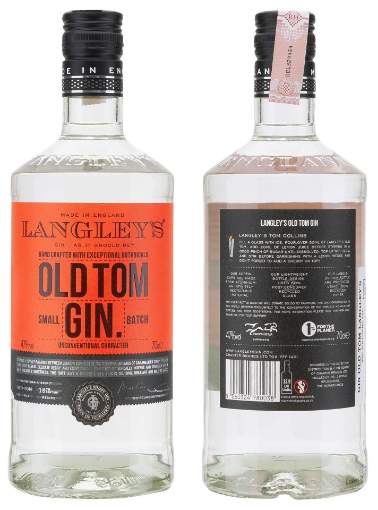 Picture of *GIN OLD TOM LANGLEYS 0,7L -6/1- 47%