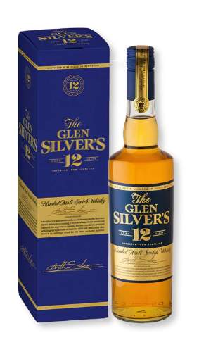 Picture of *WHISKY BLENDED MALT AGED 12 YEARS THE GLEN SILVER'S 162330252 0,7L 6/1